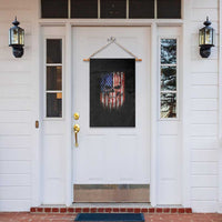 Patriotic Skull American Flag USA Pride Garden Flag