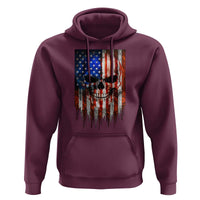 Patriotic Skull American Flag USA Pride Hoodie