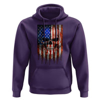 Patriotic Skull American Flag USA Pride Hoodie