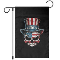 American Flag Skull Patriotic Pride Garden Flag USA 250 Anniversary