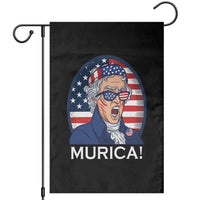 Funny Murica Thomas Jefferson Garden Flag Founding Father Gift