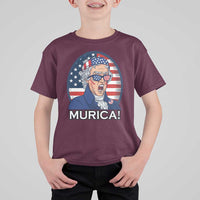 Funny Murica Thomas Jefferson T Shirt For Kid Founding Father Gift
