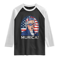 Funny Murica Thomas Jefferson Raglan Shirt Founding Father Gift