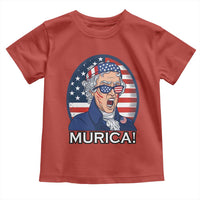 Funny Murica Thomas Jefferson Toddler T Shirt Founding Father Gift