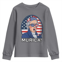 Funny Murica Thomas Jefferson Youth Sweatshirt Founding Father Gift