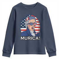 Funny Murica Thomas Jefferson Youth Sweatshirt Founding Father Gift