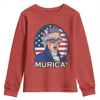 Funny Murica Thomas Jefferson Youth Sweatshirt Founding Father Gift