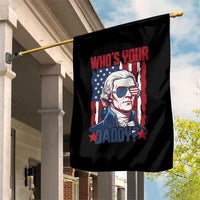Funny Thomas Jefferson Garden Flag Who Is Your Daddy