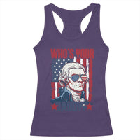 Funny Thomas Jefferson Racerback Tank Top Who Is Your Daddy