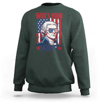 Funny Thomas Jefferson Sweatshirt Who Is Your Daddy