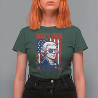 Funny Thomas Jefferson T Shirt For Women Who Is Your Daddy