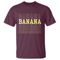 Banana Layered Text Graphic T Shirt Banana Lover Gift