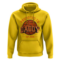 Personalized Basketball Daddy Hoodie Custom Number First Time Dad Pregnancy Announcement