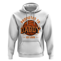 Personalized Basketball Daddy Hoodie Custom Number First Time Dad Pregnancy Announcement