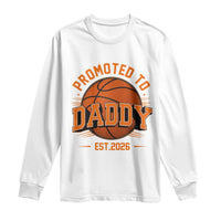 Personalized Basketball Daddy Long Sleeve Shirt Custom Number First Time Dad Pregnancy Announcement