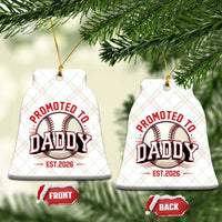 Promoted To Dad 2026 Baseball Ceramic Ornament First Time Father Sports Lover