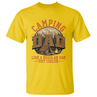 Camping Dad Like A Regular Dad But Cooler T Shirt Funny Fathers Day Gift