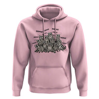 Funny Raccoon Mama Life Hoodie Motherhood Chaos Trash Panda