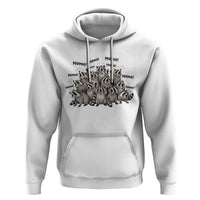 Funny Raccoon Mama Life Hoodie Motherhood Chaos Trash Panda