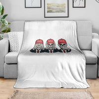 See No Crimes Hear No Truth Speak No Facts Throw Blanket Skeleton Political Satire Graphic