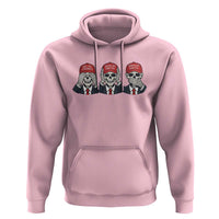 See No Crimes Hear No Truth Speak No Facts Hoodie Skeleton Political Satire Graphic