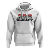 See No Crimes Hear No Truth Speak No Facts Hoodie Skeleton Political Satire Graphic