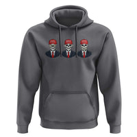 Skeleton See No Crimes Hear No Truth Hoodie Funny Political Satire