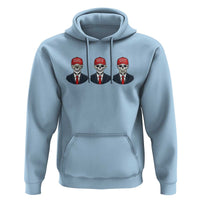 Skeleton See No Crimes Hear No Truth Hoodie Funny Political Satire