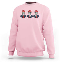 Skeleton See No Crimes Hear No Truth Sweatshirt Funny Political Satire
