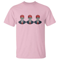Skeleton See No Crimes Hear No Truth T Shirt Funny Political Satire