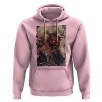 American Leader Oni Mask Japanese Ukiyoe Hoodie Political Parody Graphic