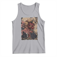 American Leader Oni Mask Japanese Ukiyoe Tank Top Political Parody Graphic