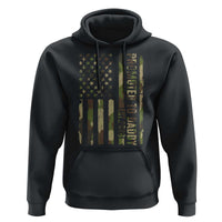 Camouflage Patriotic Dad 2026 Hoodie USA Flag New Father Announcement