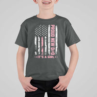Proud New Dad Its A Girl T Shirt For Kid Patriotic First Fathers Day Gift