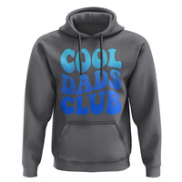 Cool Dads Club Blue Typography Hoodie Fathers Day Gift
