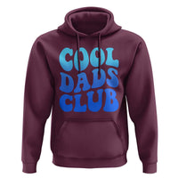 Cool Dads Club Blue Typography Hoodie Fathers Day Gift