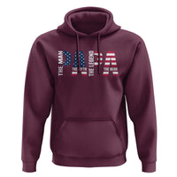 Vintage American Flag Papa The Man The Myth The Legend Hoodie Fathers Day Gift