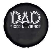 Dad Fixer Of Everything Garage Life Spare Tire Cover Auto Mechanic Fathers Day Gift