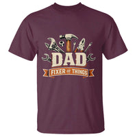 Mechanic Dad Fixer Of All Things T Shirt Funny Auto Repair Fathers Day