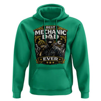 Best Mechanic Dad Ever Hoodie Auto Repair Fathers Day Graphic