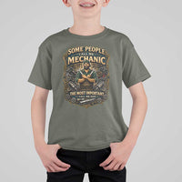 Some People Call Me Mechanic Important Call Me Dad T Shirt For Kid Fathers Day Gift