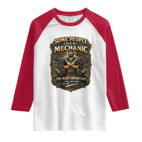 Some People Call Me Mechanic Important Call Me Dad Raglan Shirt Fathers Day Gift