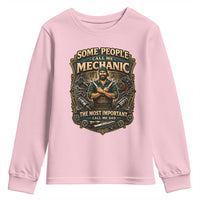 Some People Call Me Mechanic Important Call Me Dad Youth Sweatshirt Fathers Day Gift