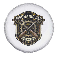 Mechanic Dad Legend In The Garage Spare Tire Cover Funny Auto Repair Fathers Day Gift