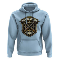 Mechanic Dad Legend In The Garage Hoodie Funny Auto Repair Fathers Day Gift
