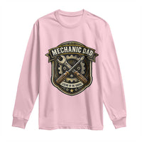 Mechanic Dad Legend In The Garage Long Sleeve Shirt Funny Auto Repair Fathers Day Gift