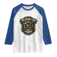 Mechanic Dad Legend In The Garage Raglan Shirt Funny Auto Repair Fathers Day Gift