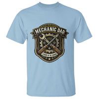 Mechanic Dad Legend In The Garage T Shirt Funny Auto Repair Fathers Day Gift