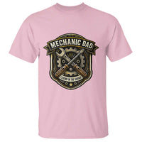 Mechanic Dad Legend In The Garage T Shirt Funny Auto Repair Fathers Day Gift