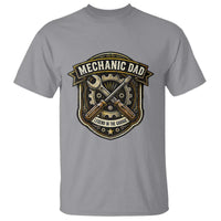 Mechanic Dad Legend In The Garage T Shirt Funny Auto Repair Fathers Day Gift